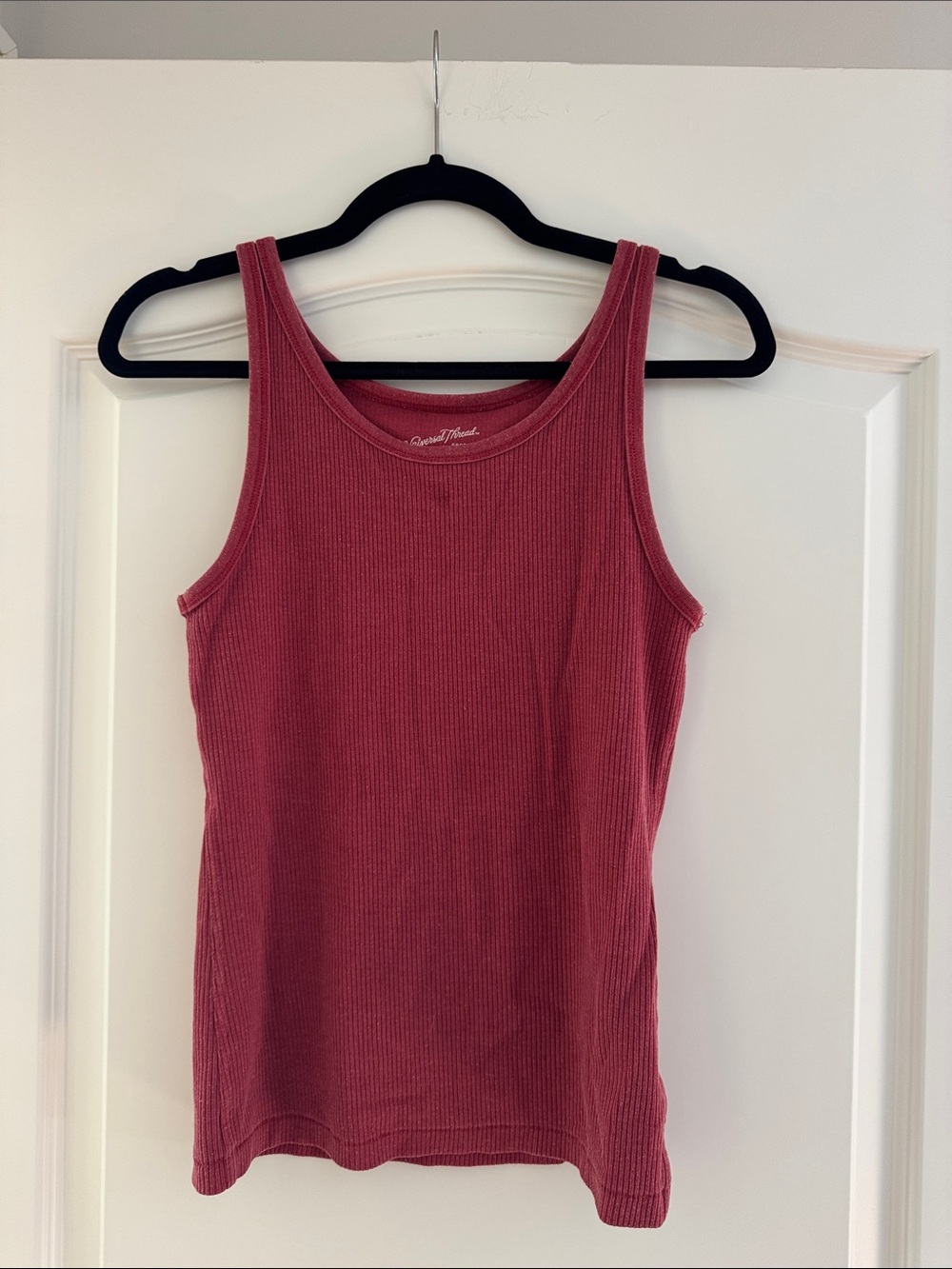 Universal Thread Ribbed Tank Top - Dusty Rose